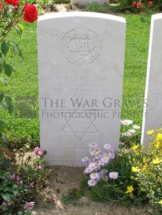 ANCONA WAR CEMETERY - AARON, ARTHUR ADRIAN ARMAND