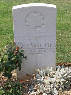 ANCONA WAR CEMETERY - ADAMS, OWEN W.