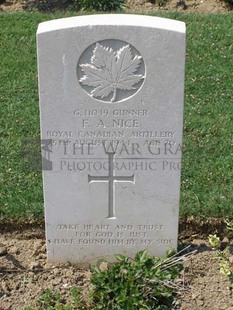 ANCONA WAR CEMETERY - NICE, FREDERICK