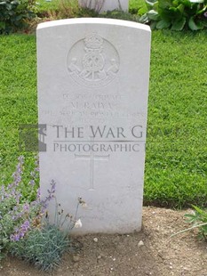 ANCONA WAR CEMETERY - RAIYA, M