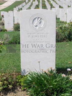 ANCONA WAR CEMETERY - WATERS, R A