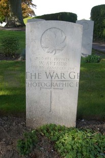 FORT PITT MILITARY CEMETERY - ARTHUR, W