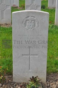 LE GRAND HASARD MILITARY CEMETERY, MORBECQUE - BAMKIN, CARL JOCELYN