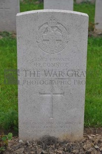 LE GRAND HASARD MILITARY CEMETERY, MORBECQUE - CONNOR, HARRY
