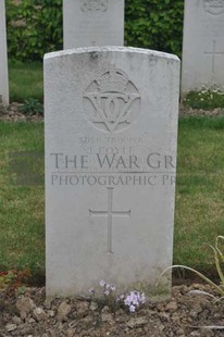 LE GRAND HASARD MILITARY CEMETERY, MORBECQUE - COYLE, JOHN