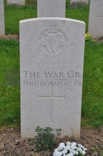 LE GRAND HASARD MILITARY CEMETERY, MORBECQUE - CRANE, A