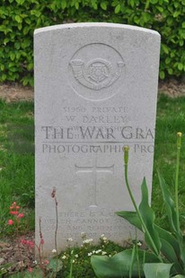 LE GRAND HASARD MILITARY CEMETERY, MORBECQUE - DARLEY, WILLIAM