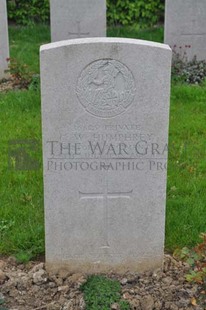 LE GRAND HASARD MILITARY CEMETERY, MORBECQUE - HUMPHREY, CHARLES WILLIAM