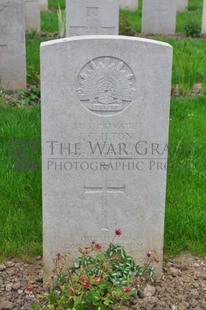 LE GRAND HASARD MILITARY CEMETERY, MORBECQUE - ILTON, JAMES CORNELIUS