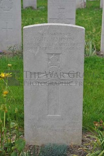 LE GRAND HASARD MILITARY CEMETERY, MORBECQUE - JEMPSON, WILLIAM HENRY