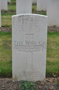 LE GRAND HASARD MILITARY CEMETERY, MORBECQUE - LAMBERT, WILLIAM McMILLAN