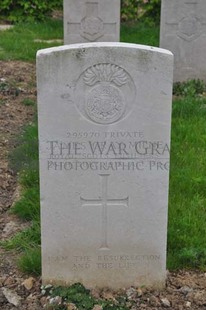 LE GRAND HASARD MILITARY CEMETERY, MORBECQUE - MILNE, JAMES GRAY