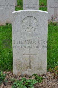 LE GRAND HASARD MILITARY CEMETERY, MORBECQUE - NEWEY, NORMAN CECIL