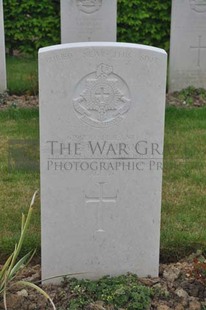 LE GRAND HASARD MILITARY CEMETERY, MORBECQUE - RACKHAM, HARRY EDWARD
