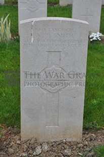 LE GRAND HASARD MILITARY CEMETERY, MORBECQUE - SMITH, ARTHUR