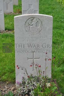 LE GRAND HASARD MILITARY CEMETERY, MORBECQUE - STONE, WILLIAM
