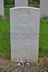 LE GRAND HASARD MILITARY CEMETERY, MORBECQUE - WATSON, H