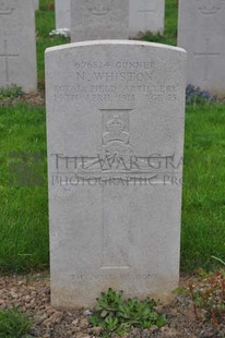 LE GRAND HASARD MILITARY CEMETERY, MORBECQUE - WHISTON, NOAH