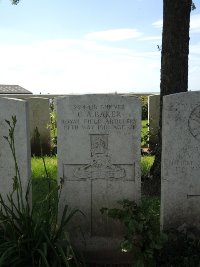 Couin New British Cemetery - Baker, Charles Albert