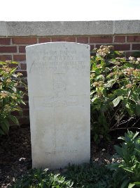 Couin New British Cemetery - Barry, Cyril Reginald