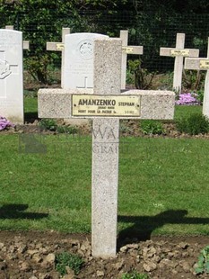 GLAGEON COMMUNAL CEMETERY - AMANZENKO, STEPHAN