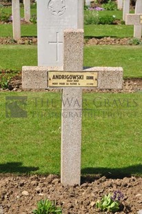 GLAGEON COMMUNAL CEMETERY - ANDRIGOWSKY, KASIMIR