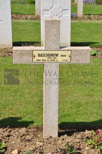 GLAGEON COMMUNAL CEMETERY - BASCHENOW, IWAN