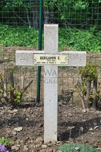 GLAGEON COMMUNAL CEMETERY - BERGAMIN, E