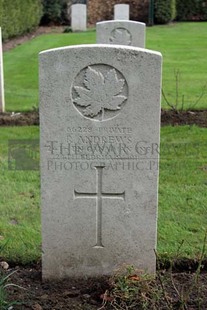LA LAITERIE MILITARY CEMETERY - ANDREWS, R