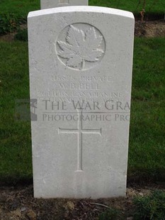 LA LAITERIE MILITARY CEMETERY - BELL, WILLIAM BERNARD