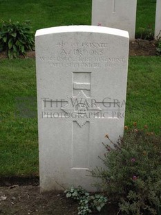 LA LAITERIE MILITARY CEMETERY - BROOKS, A