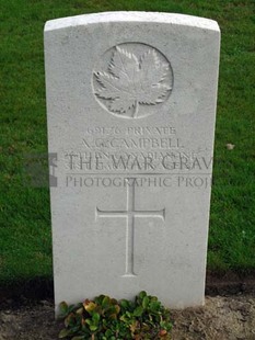 LA LAITERIE MILITARY CEMETERY - CAMPBELL, ARTHUR GEORGE