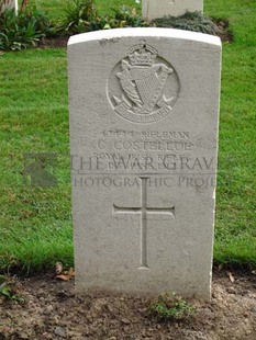 LA LAITERIE MILITARY CEMETERY - COSTELLOE, C