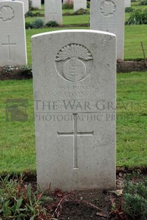 LA LAITERIE MILITARY CEMETERY - DALY, J