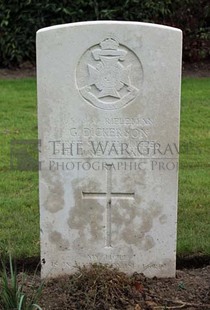 LA LAITERIE MILITARY CEMETERY - DICKERSON, GEORGE