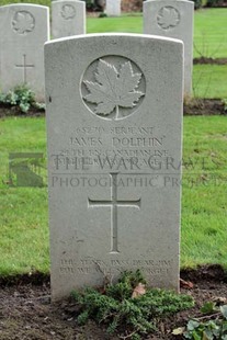 LA LAITERIE MILITARY CEMETERY - DOLPHIN, JAMES