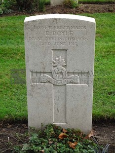 LA LAITERIE MILITARY CEMETERY - DOYLE, D