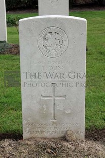 LA LAITERIE MILITARY CEMETERY - DUNN, T