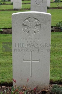 LA LAITERIE MILITARY CEMETERY - FAY, J