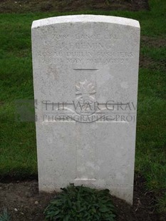 LA LAITERIE MILITARY CEMETERY - FLEMING, JAMES