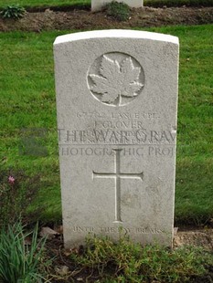 LA LAITERIE MILITARY CEMETERY - GLOVER, JAMES