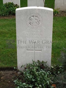 LA LAITERIE MILITARY CEMETERY - HARVEY, J