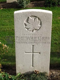 LA LAITERIE MILITARY CEMETERY - HILL, ALBERT GRAVES
