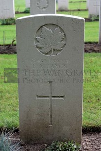 LA LAITERIE MILITARY CEMETERY - JAMES, E A