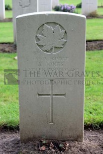 LA LAITERIE MILITARY CEMETERY - JONES, A