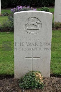 LA LAITERIE MILITARY CEMETERY - KELLY, J
