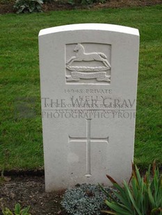 LA LAITERIE MILITARY CEMETERY - KELLY, J