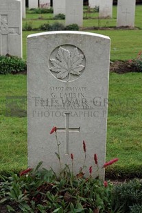 LA LAITERIE MILITARY CEMETERY - LAURIN, GEORGES