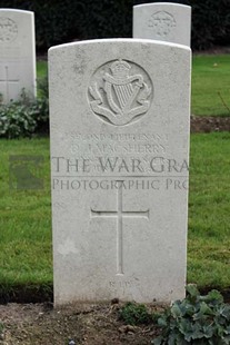 LA LAITERIE MILITARY CEMETERY - MACSHERRY, DERMOT JOSEPH