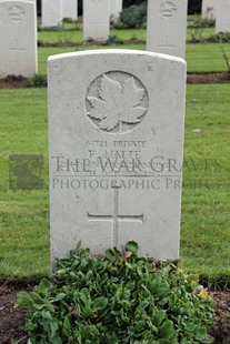 LA LAITERIE MILITARY CEMETERY - MATTE, F